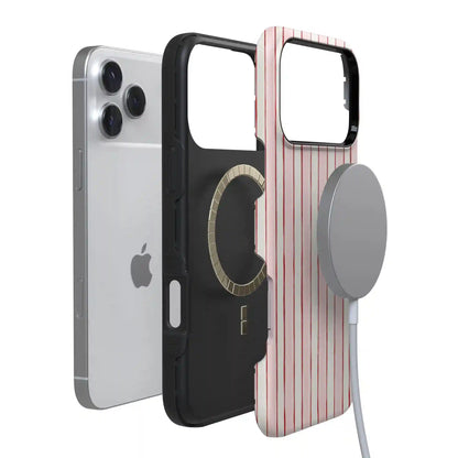 Pretty in Pastel | Blush Stripes Case
