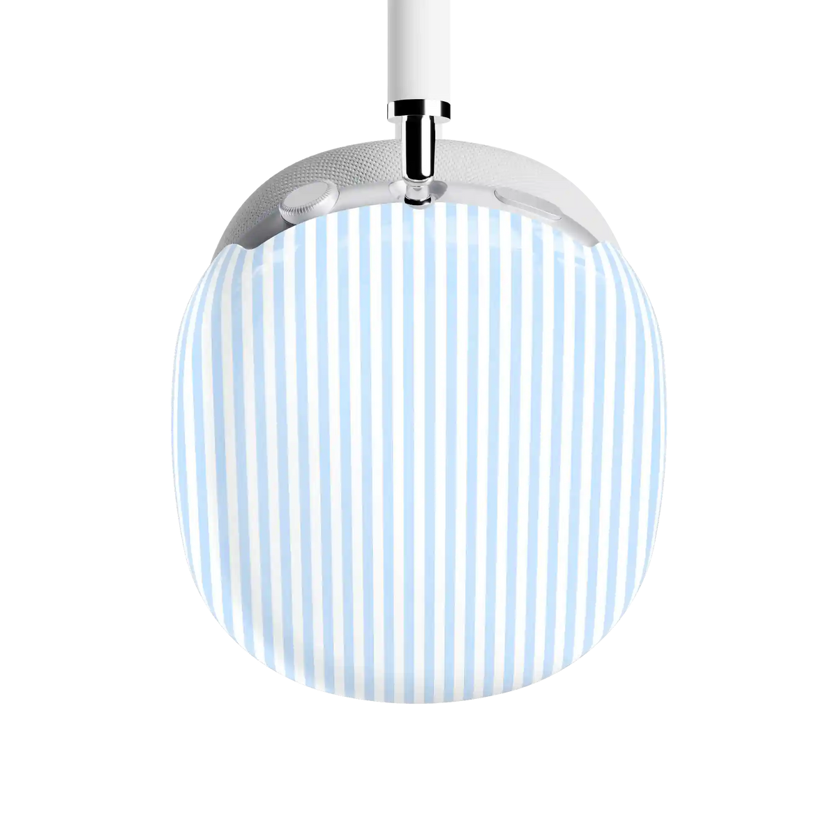 Stripes and the City | Light Blue Pinstripe AirPods Max Case