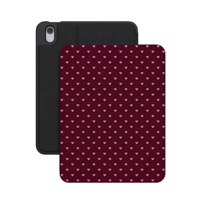 Heart Noir | Tiny Hearts iPad Case