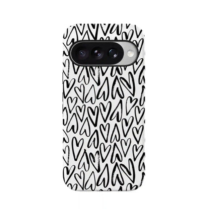 Heart Throb | Endless Hearts Google Pixel Case