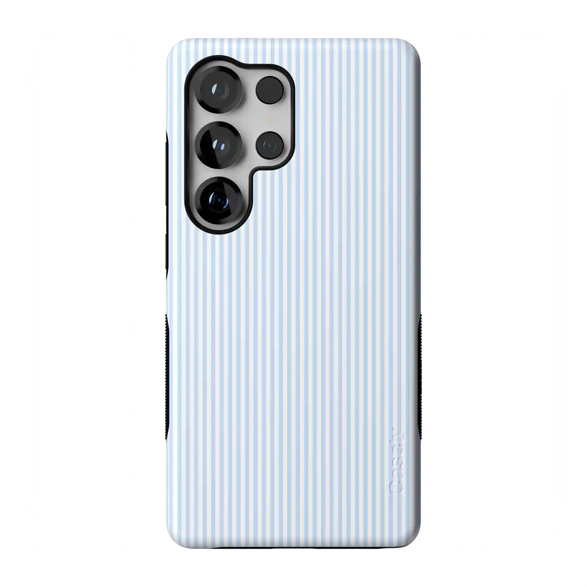 Stripes and the City | Light Blue Pinstripe Case