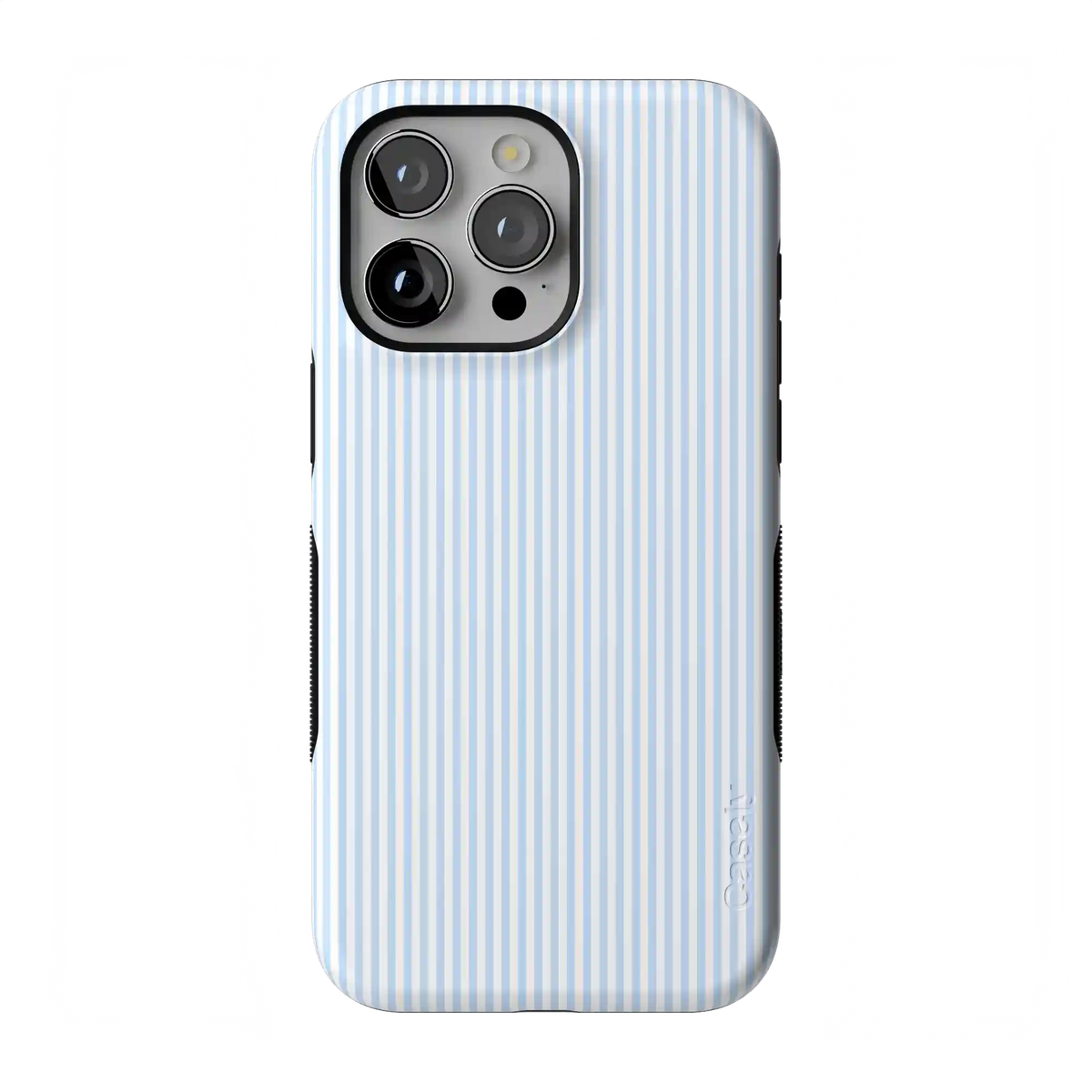 Stripes and the City | Light Blue Pinstripe Case