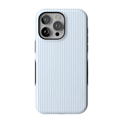 Stripes and the City | Light Blue Pinstripe Case