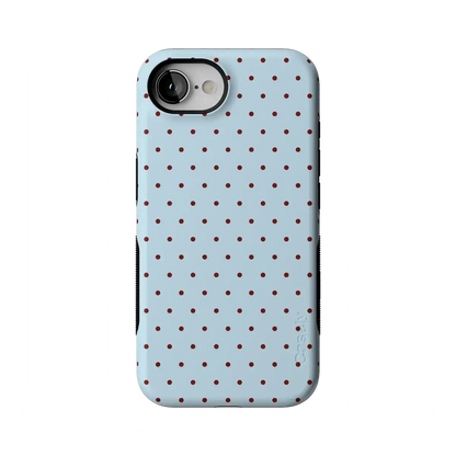 On the Dot | Blue Polka Dot Case