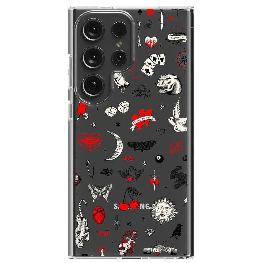Not a Phase | Clear Flash Tattoo Case