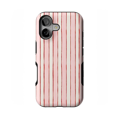 Pretty in Pastel | Blush Stripes Case