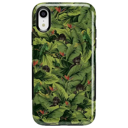 Sneaky Monkeys | Frida Kahlo Jungle Floral Case