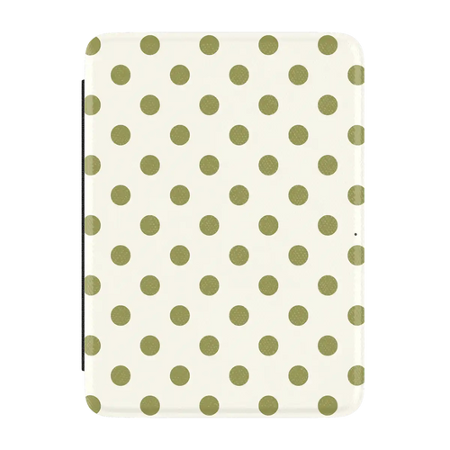 Spotted in SoHo | Green Polka Dot Kindle Case