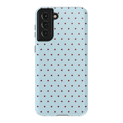 On the Dot | Blue Polka Dot Case