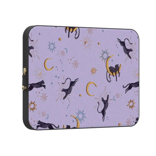 Spellbound | Celestial Black Cat Laptop Case