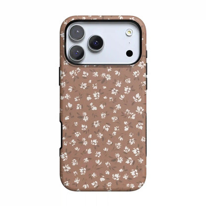 Mocha Meadow | Tiny Flowers Case