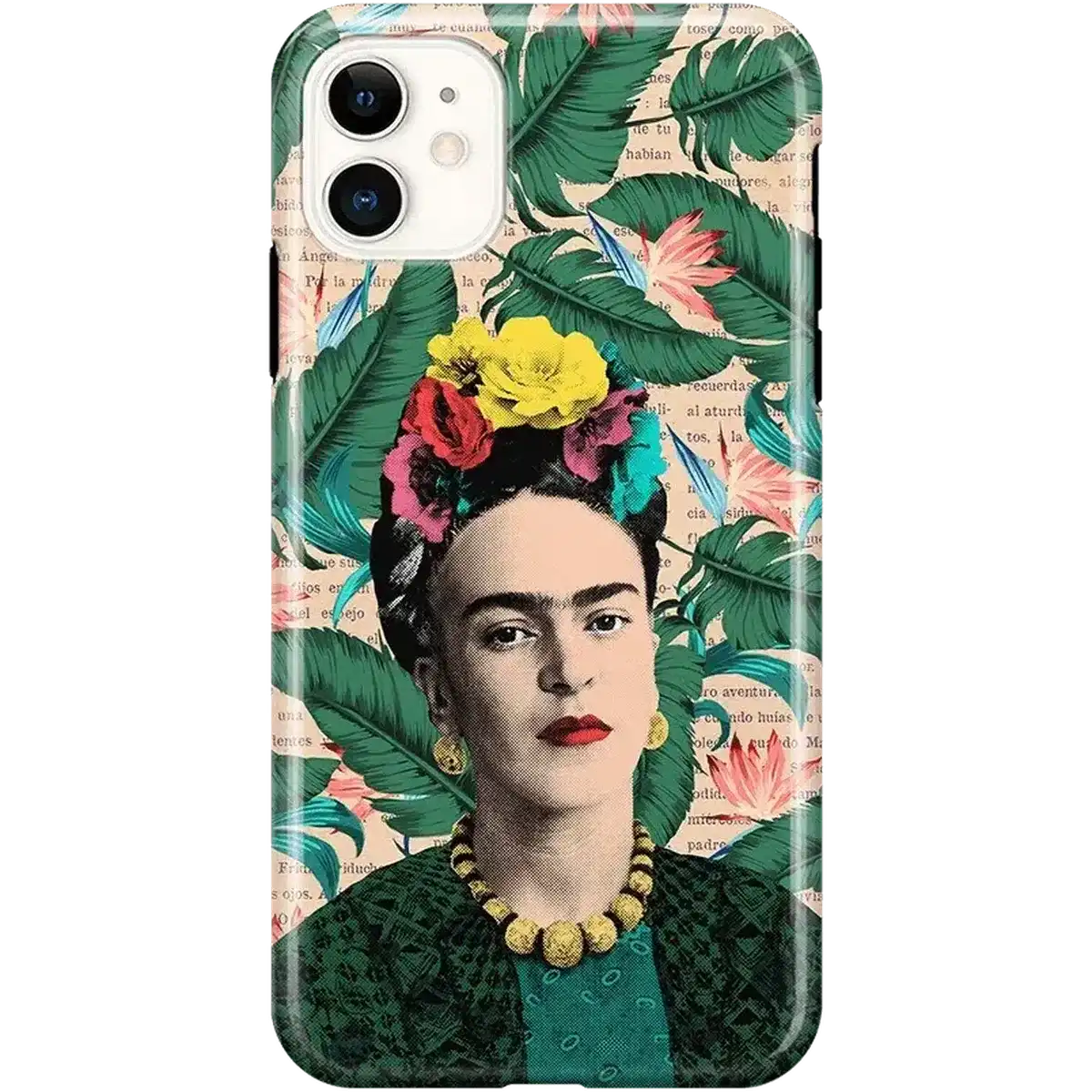 Find Your Muse | Frida Kahlo Portrait Floral Case