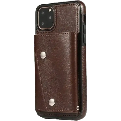 Brown Vegan Leather | Wallet Case