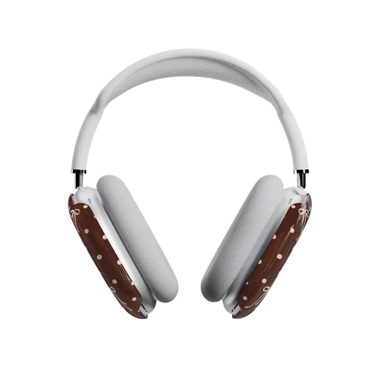 Teddy Bows | Brown Polka Dot AirPods Max Case