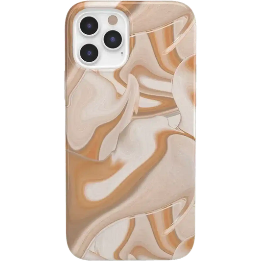 Caramel Delight | Marble Swirl Case