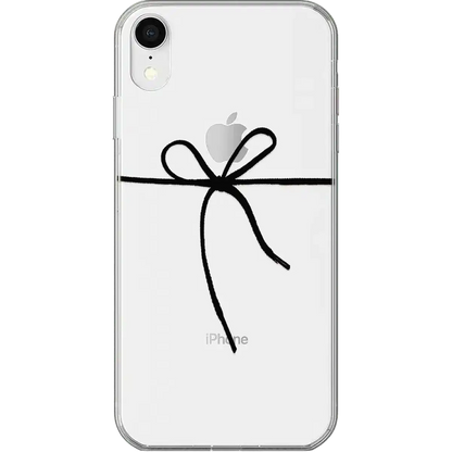 Knot Over U | Clear Ribbon Case