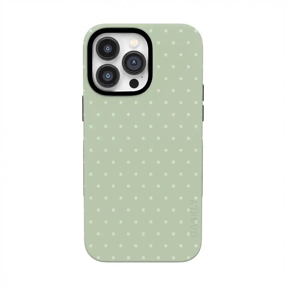 On the Dot | Green Polka Dot Case