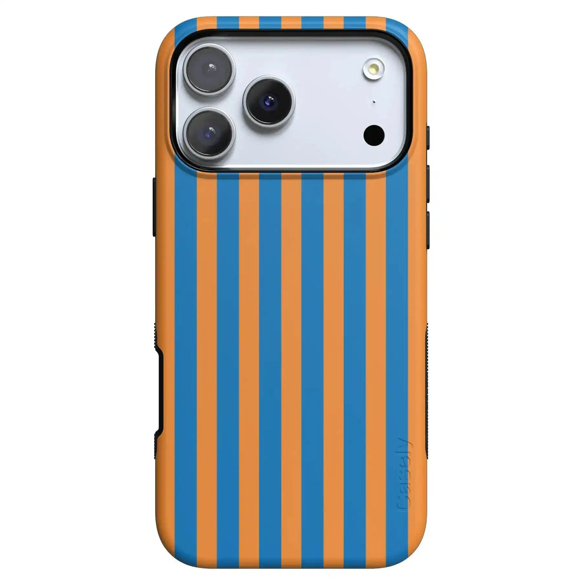 Go New York | Blue & Orange Stripes Case