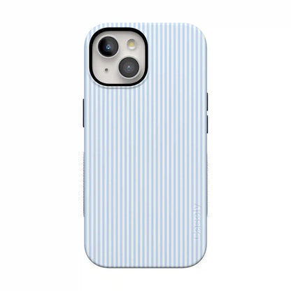 Stripes and the City | Light Blue Pinstripe Case