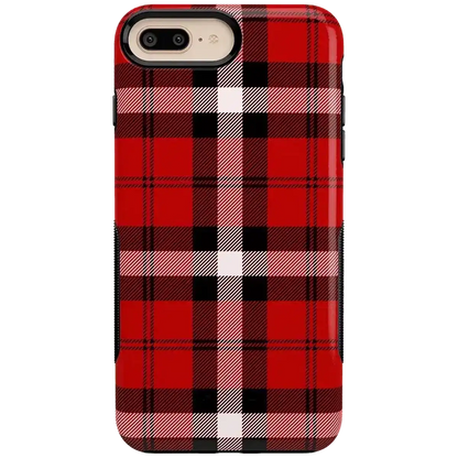 As if! | Red Plaid Case
