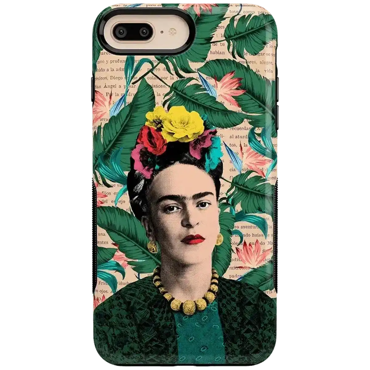Find Your Muse | Frida Kahlo Portrait Floral Case