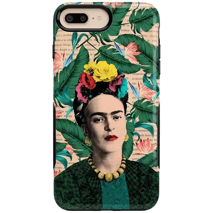 Find Your Muse | Frida Kahlo Portrait Floral Case