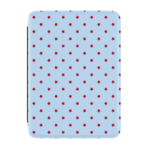 Tiny Stars | Red & Blue Kindle Case