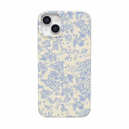 Cupid's Canvas | Periwinkle Floral Case