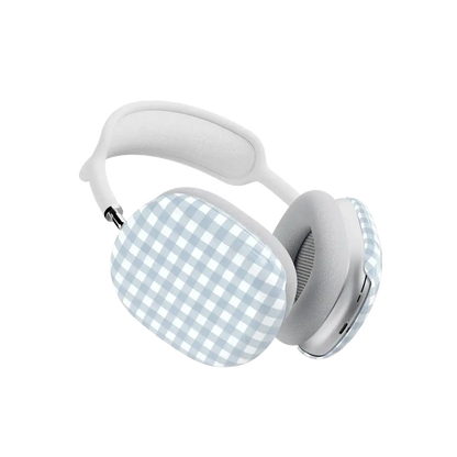 Pastel Picnic | Blue Gingham AirPods Max Case