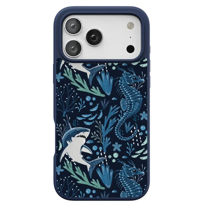 Midnight Reef | Shark Print Case