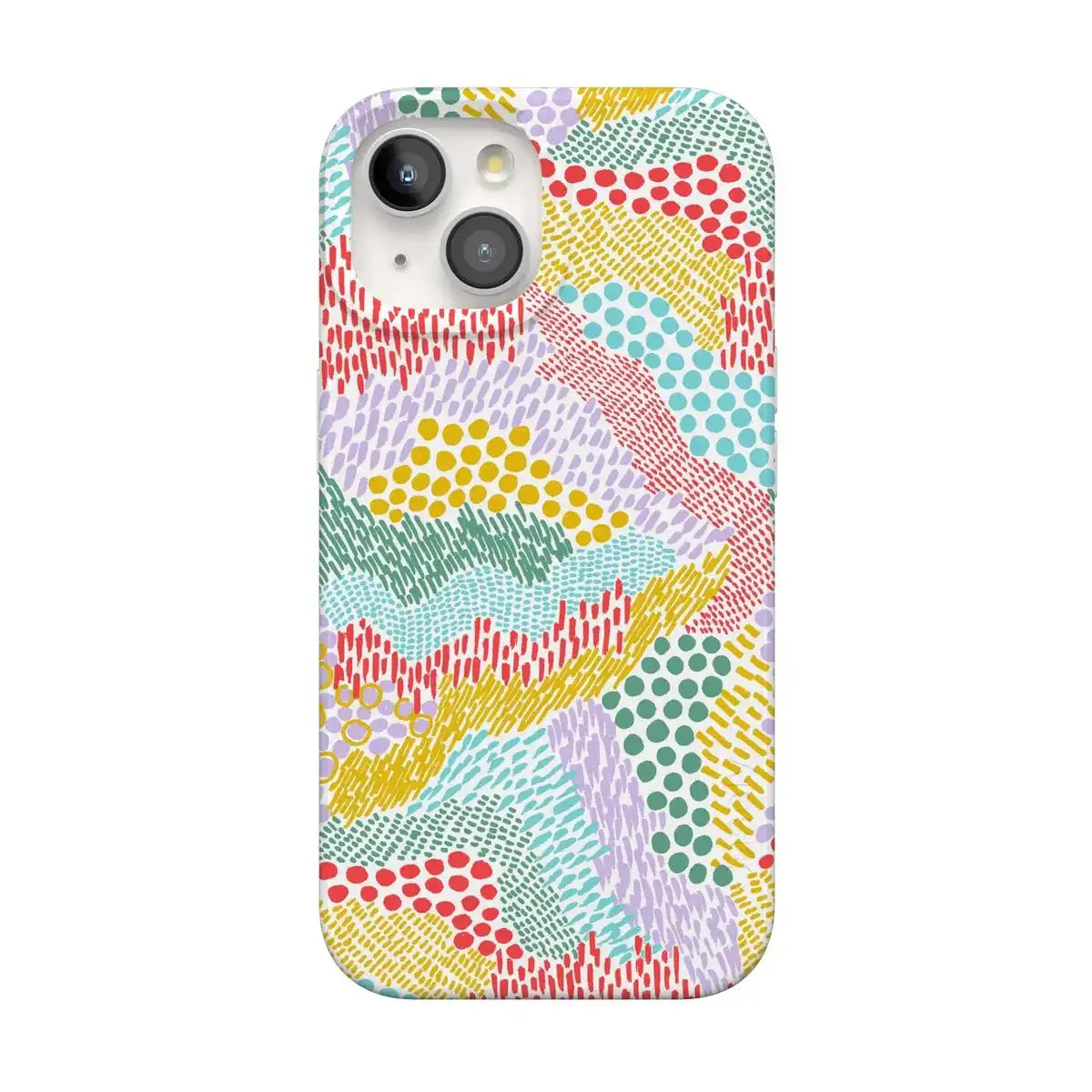 Color Me Happy | Pattern Colorblock Case