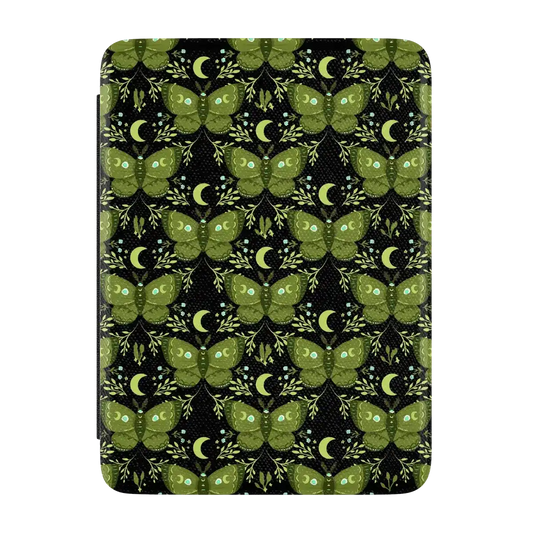 Mystic Moths | Green Twilight Kindle Case