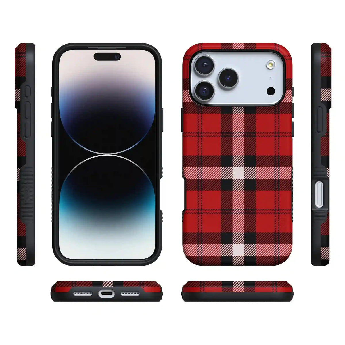 As if! | Red Plaid Case