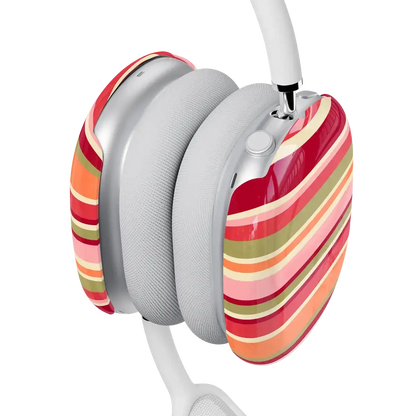 Citrus Stripes | Poolside Print AirPods Max Case