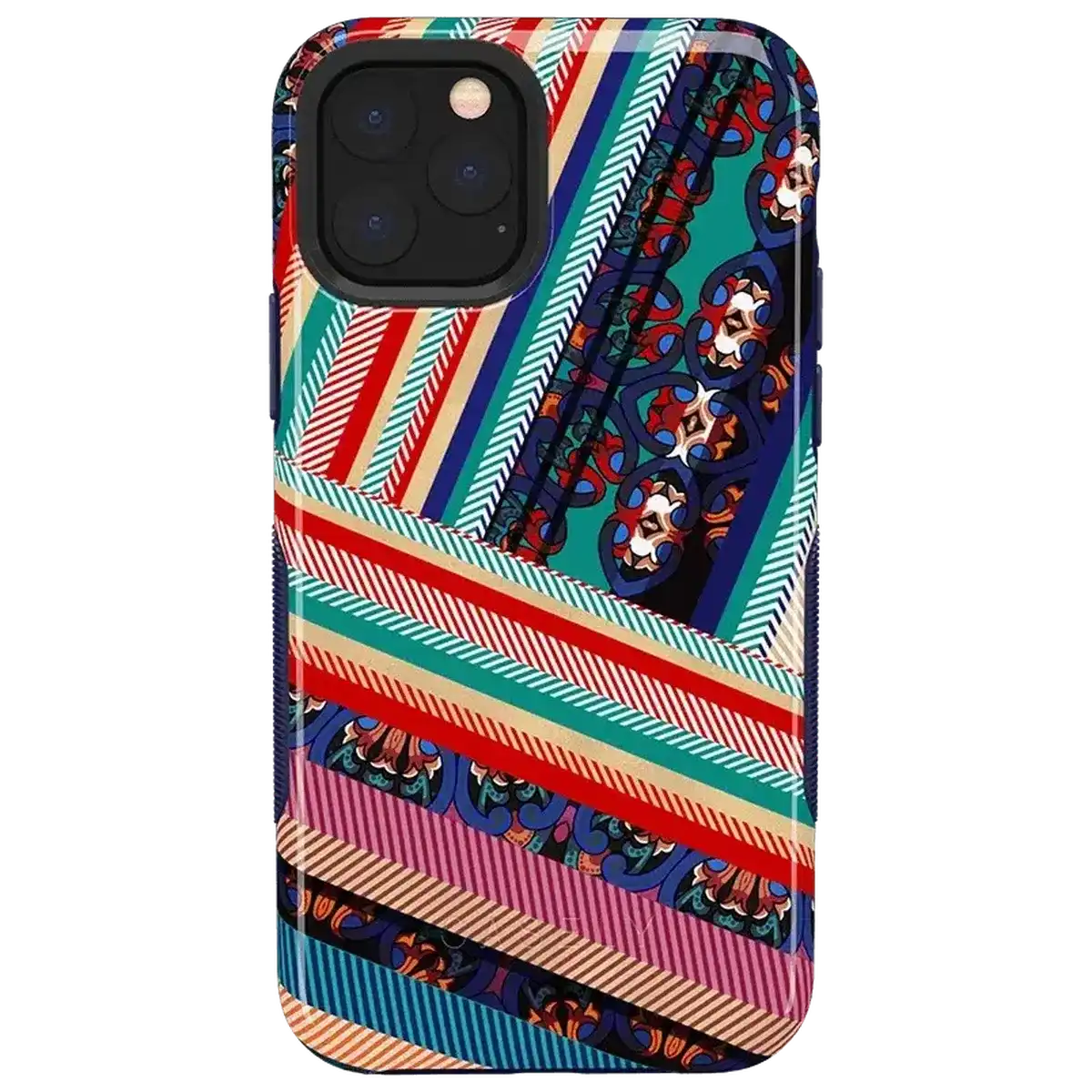Wearing Layers | Layered Patchwork iPhone Case