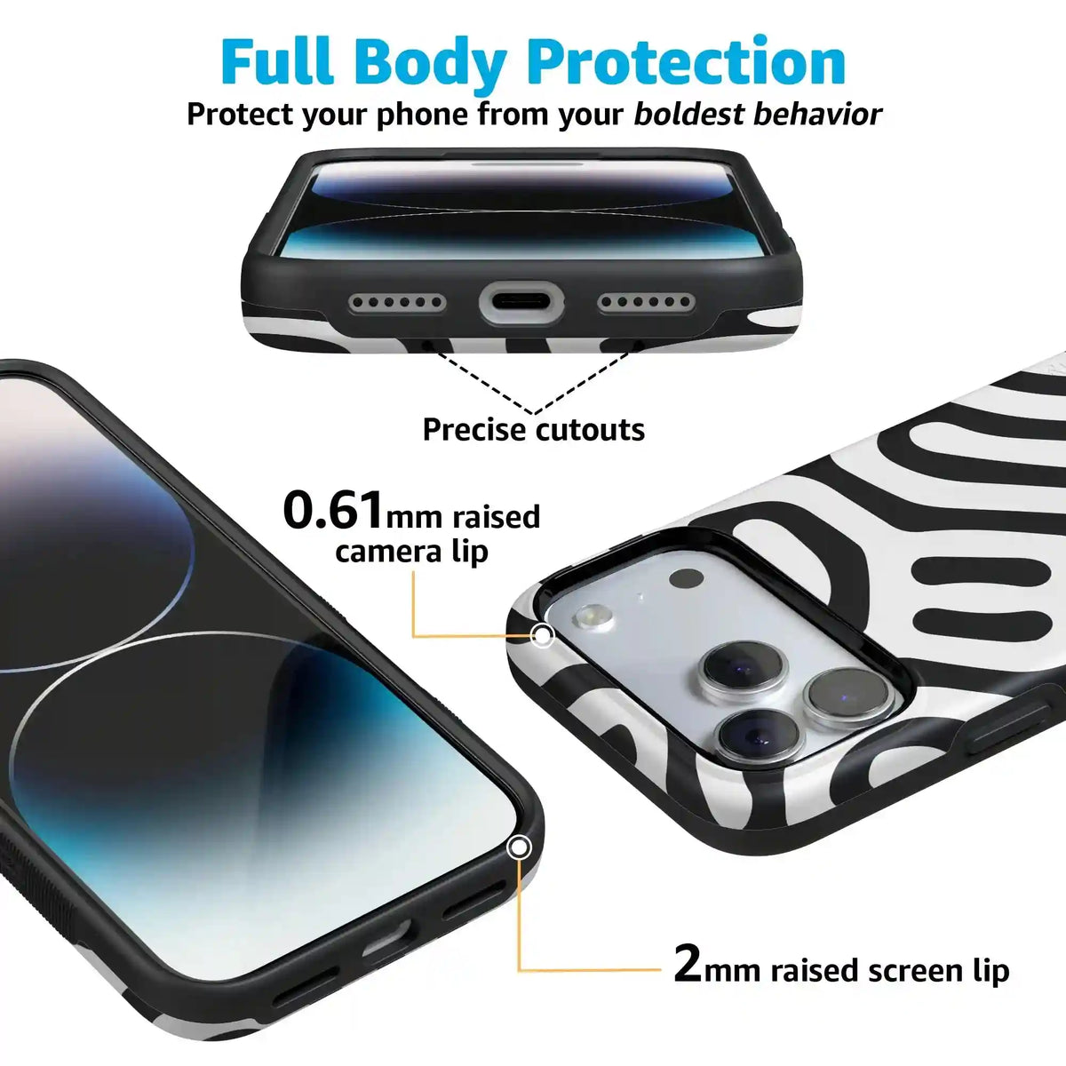 Maze | High Contrast Design Case