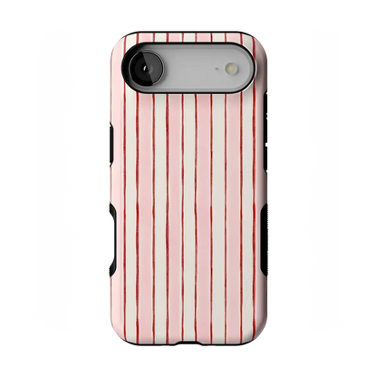 Pretty in Pastel | Blush Stripes Case