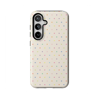 On the Dot | Rainbow Polka Dot Case