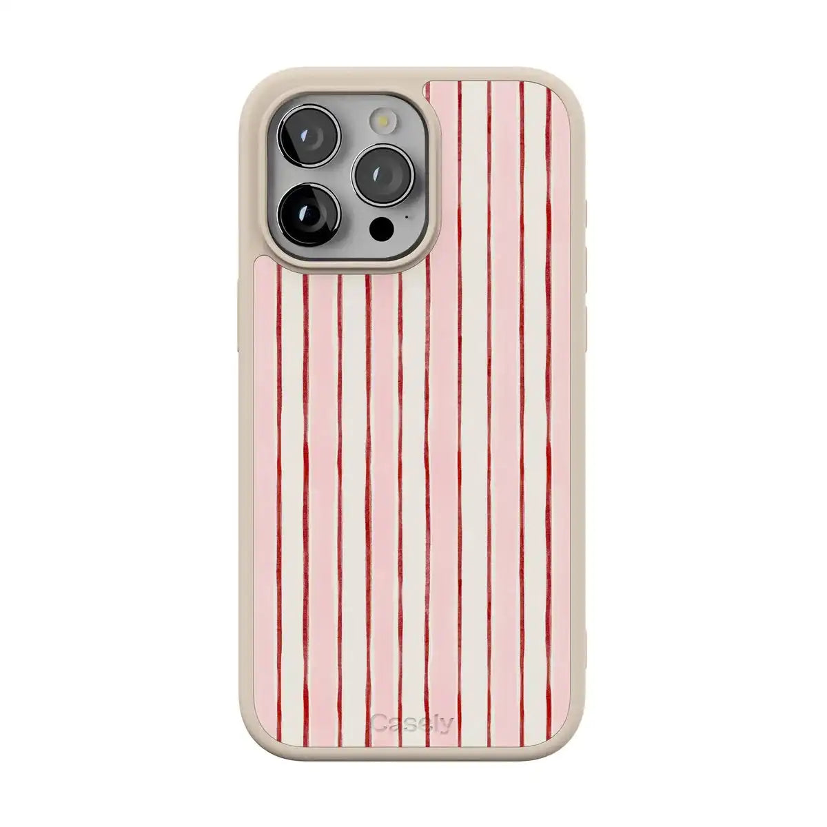 Pretty in Pastel | Blush Stripes Case