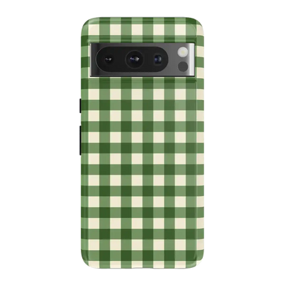 Checked Twice | Green Plaid Case