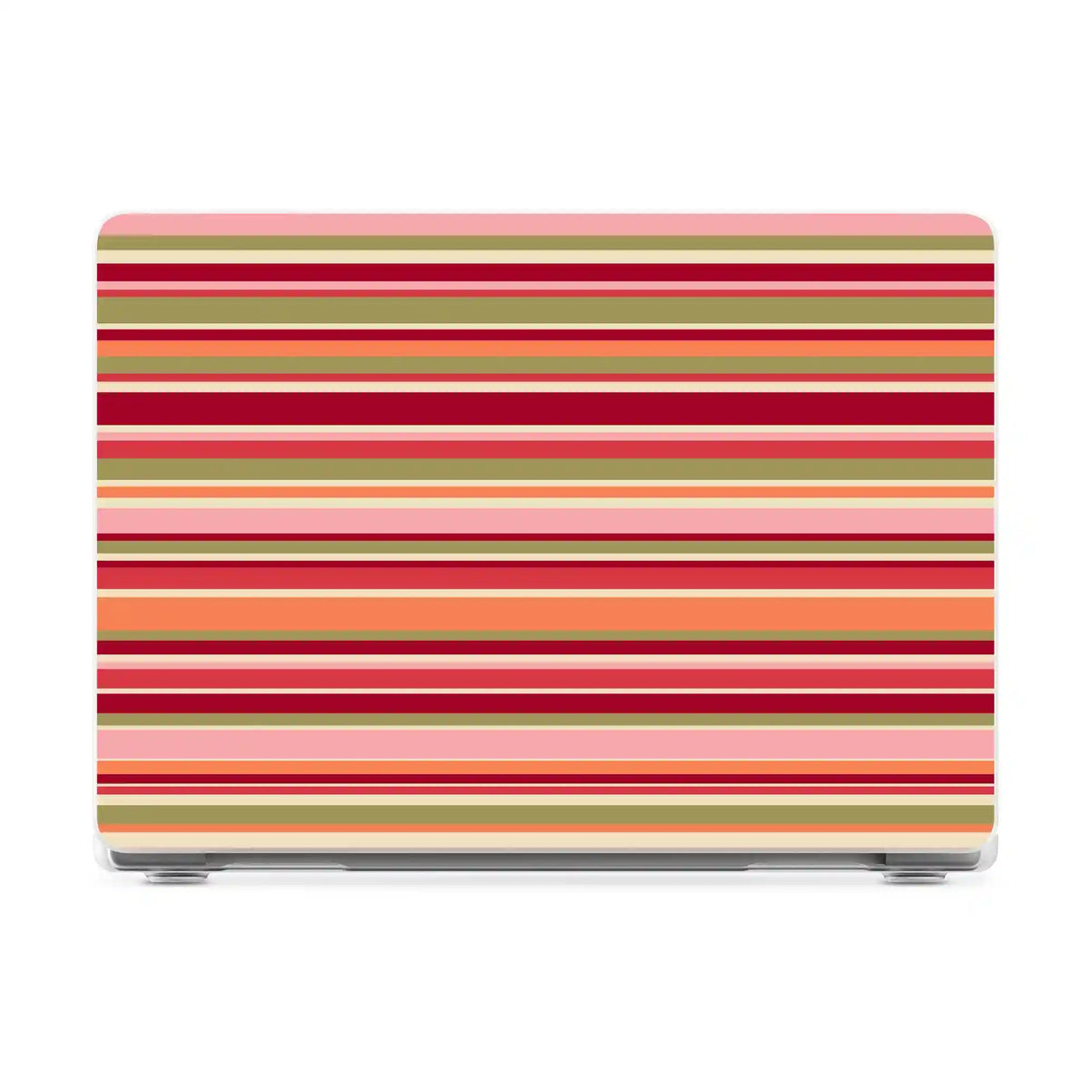 Citrus Stripes | Poolside Print Laptop Shell