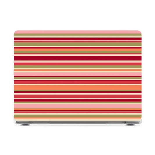Citrus Stripes | Poolside Print Laptop Shell