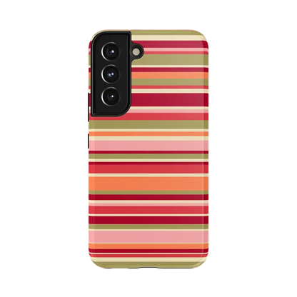 Citrus Stripes | Poolside Print Case