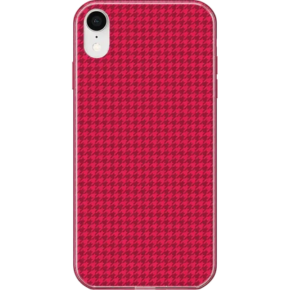 Best Dressed | Red Houndstooth Case