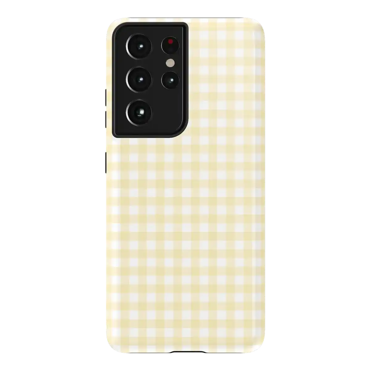 Pastel Picnic | Yellow Gingham Case