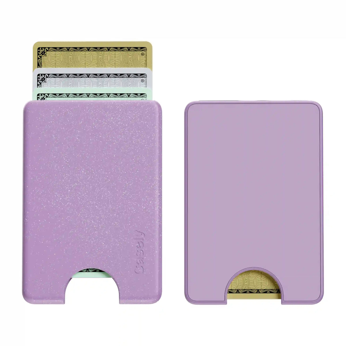 Lavender Waves | Purple Shimmer MagWallet