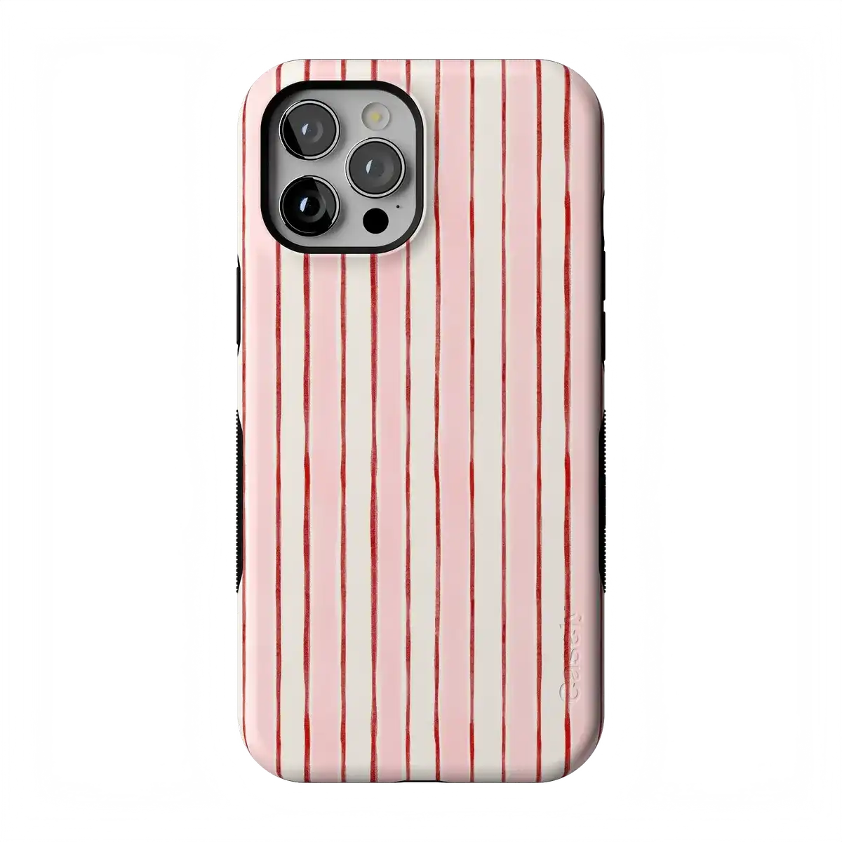 Pretty in Pastel | Blush Stripes Case