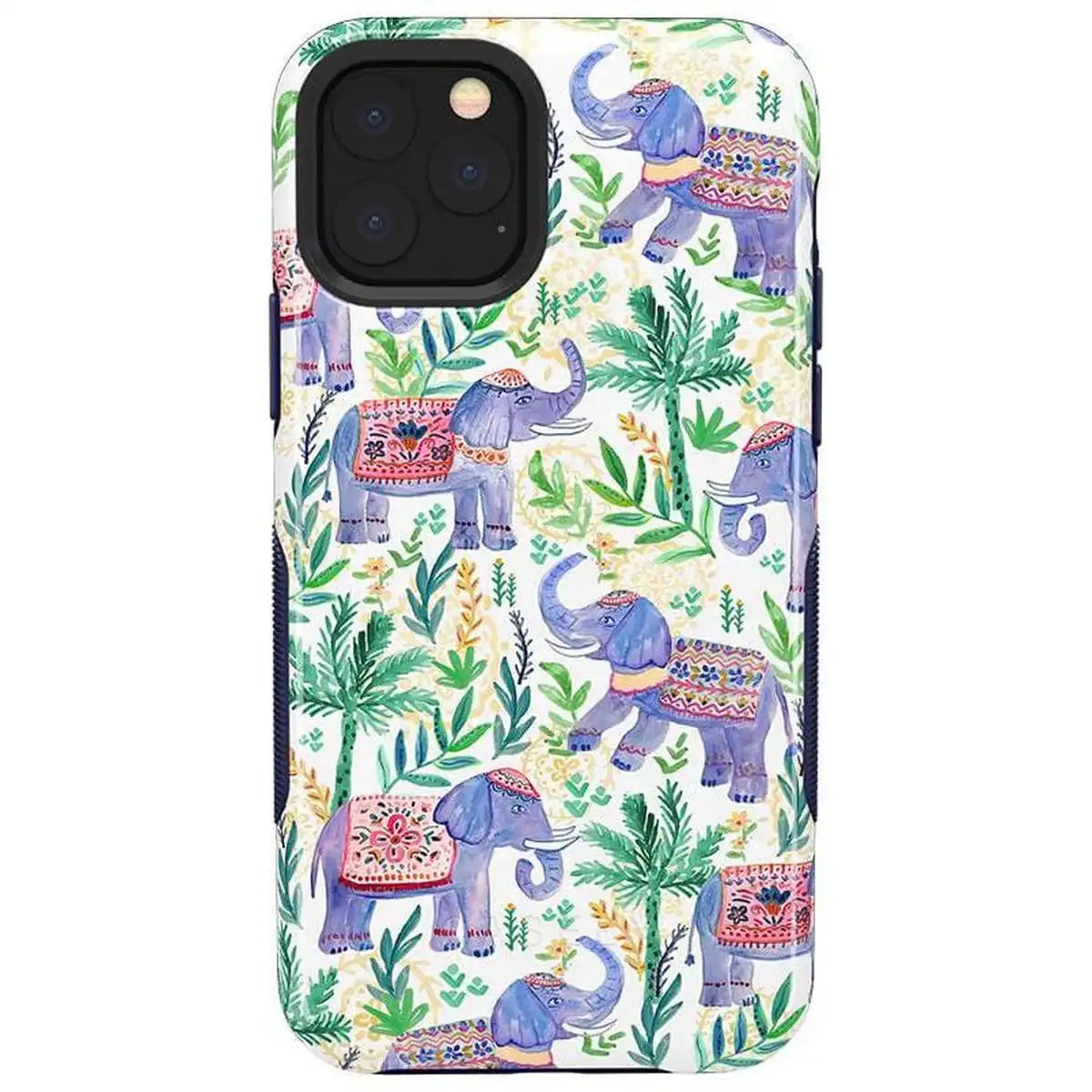 Pastel Gardens | Watercolor Elephant Floral Case