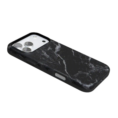 Black Pearl | Classic Black Marble Case