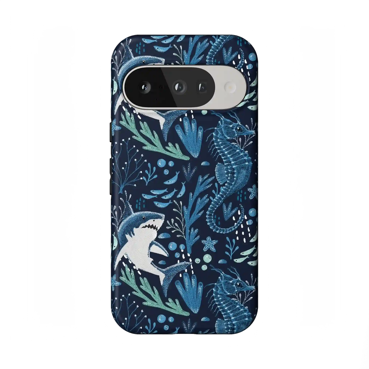 Midnight Reef | Shark Print Case